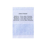 TOALLA AZUL CELESTE CON PANAMA - Image 2