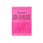 TOALLA FUCSIA CON PANAMA - Imagen 2