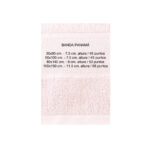 TOALLA ROSA PÁLIDO CON PANAMA - Imagen 2