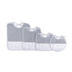 BABERO GRIS PERLA CON PANAMA
