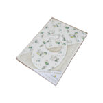 CONJUNTO CAPA - BABERO NATURE - APLIQUE