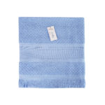 Chal de baño mod.SPICA azul celeste con panama