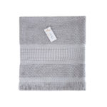 Chal de baño mod.SPICA gris perla con panama